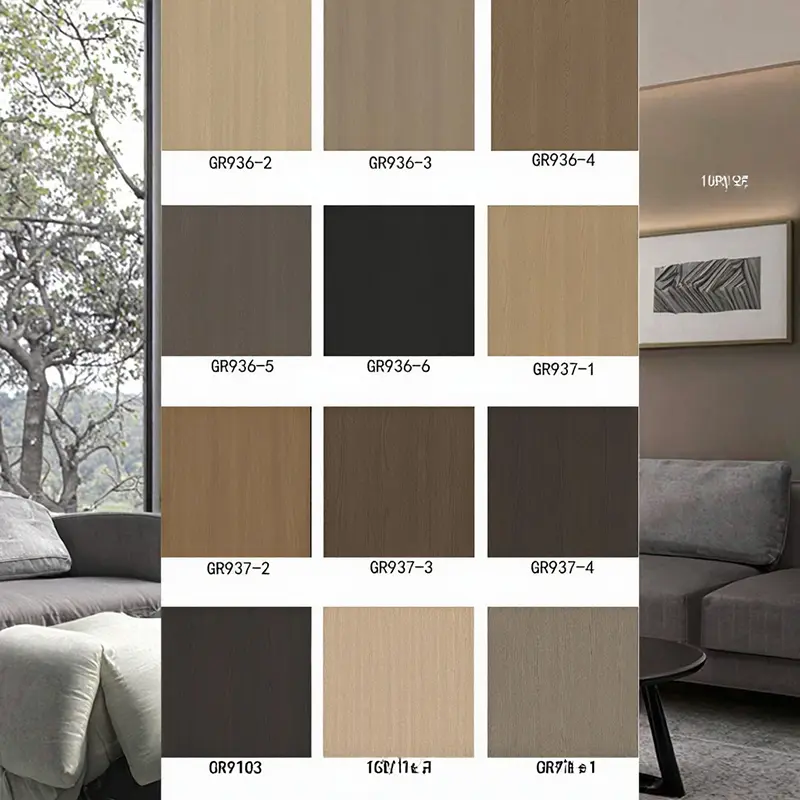 ခေတ်သစ်ဒီဇိုင်း PVC အလှဆင်ရုပ်ရှင်