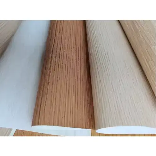 Vacuum စာနယ်ဇင်း Walnut PVC ရုပ်ရှင်အမြှေးပါးသတ္တုပါး